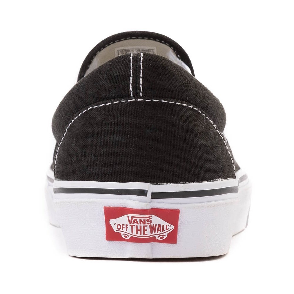 VANS • Classic Slip-On Sneakers Black/White • Unisex Men’s 8 / Women’s 9.5 NWT - Picture 3 of 8